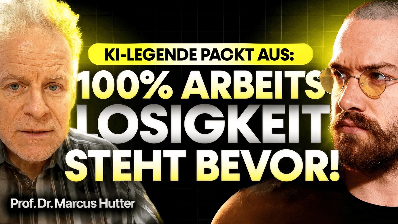 Prof. Dr. Marcus Hutter: „Superintelligenz ist NICHT aufzuhalten!“ Das kommt jetzt