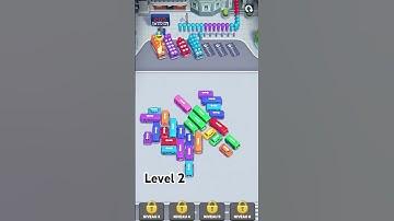 Bus out | Mobile games level 2 #games #gamingvideos #gameplay #busout #shorts #youtube