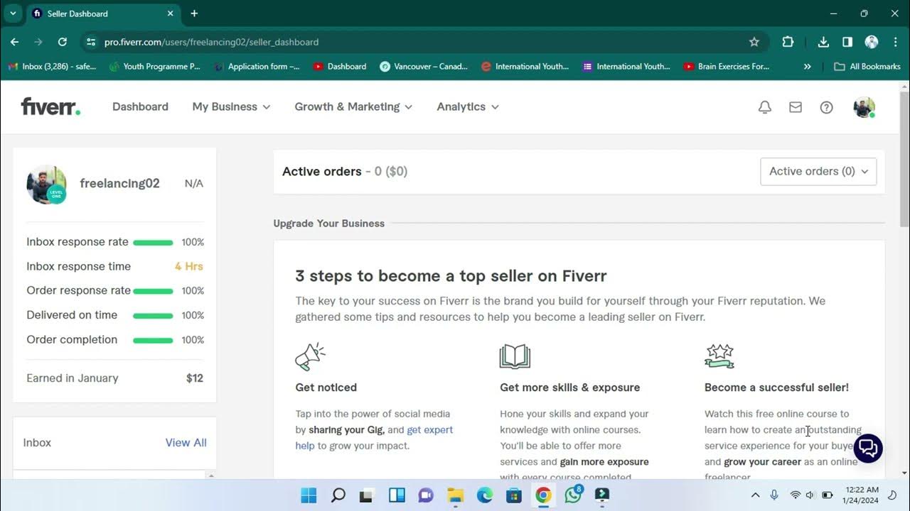 how to send offer to buyer on fiverr Fiverr Tutorial YouTube