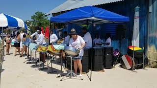 Steel drums at Hurricane Harbor