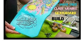 Santa Cruz - Claus Grabke  Exploding Clock Re-Issue Deck Build