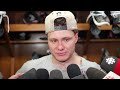 Brady Tkachuk, Tim Stützle, Thomas Chabot, Travis Green Postgame Media vs CAR