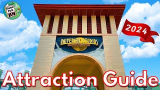 Universal Studios Singapore ATTRACTION GUIDE  2024  All Rides & Shows  Sentosa, SINGAPORE