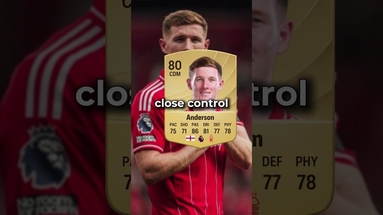 Fixing Elliot Anderson's Fifa Card
