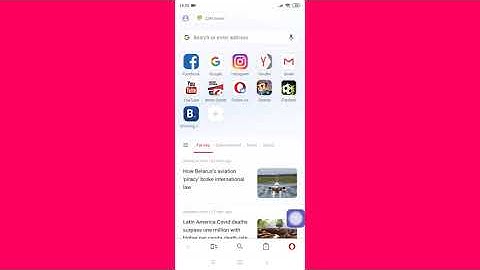 How To Delete Saved Password In Opera Mini