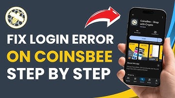 How to Fix Login Error on CoinsBee !