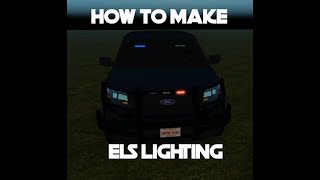 How to script ELS on Roblox Studio