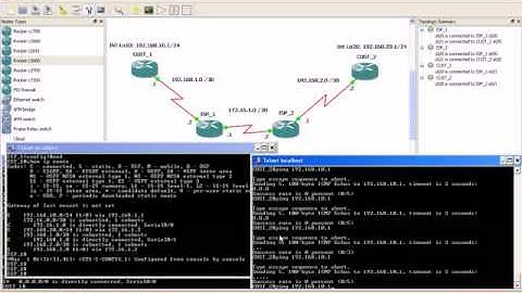 GNS3 Static Routing Lab1 part 7 of 7 Trailer