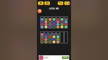 Ball sort puzzle level 195