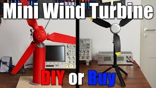 Mini Wind Turbine || DIY or Buy