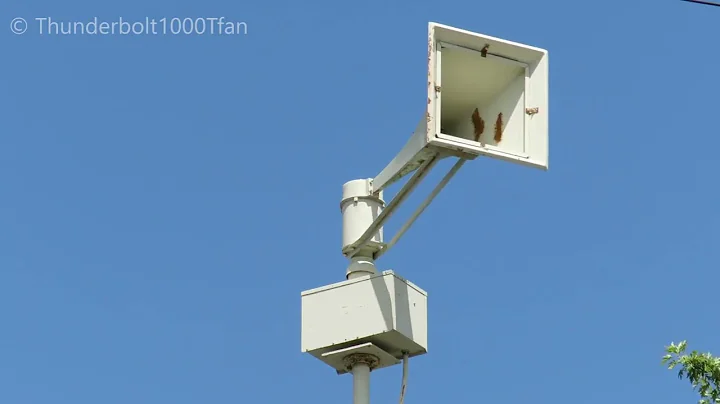Federal Signal Thunderbolt 1000T Siren Test | Full Alert | Tiffin, OH | 8/5/22