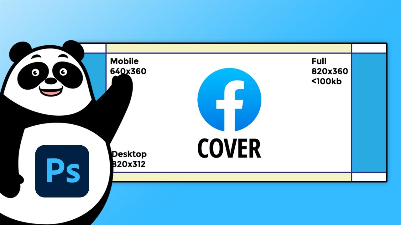 Facebook Cover Photo Dimensions And Export In Photoshop 2023 - Youtube