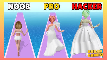 NOOB vs PRO vs HACKER | Bridal Rush Gameplay