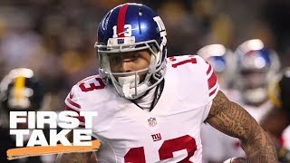 Stephen A. Smith Says Odell Beckham Jr. Shouldn't Be Highest Paid WR | First Take | June 14, 2017