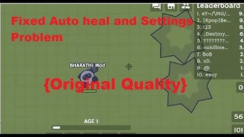 How To Hack MooMoo.io {Original} (Fixed Auto heal and Settings Problem) [Hack link in Description]