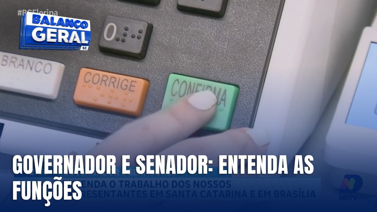O que faz um governador e um senador? Entenda as funções