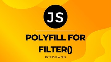 Polyfill for filter() | JavaScript interview questions
