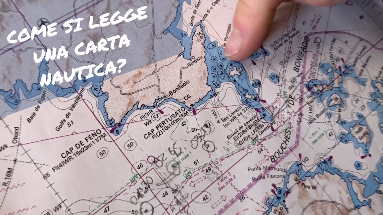 Breve lettura di carte nautiche