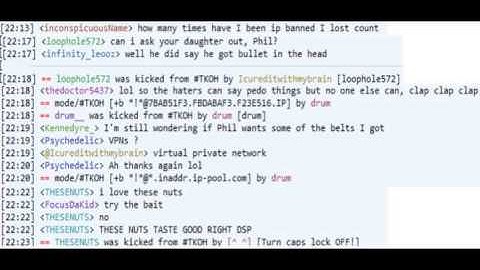 DSP Experiences Bugged Banning mechanics