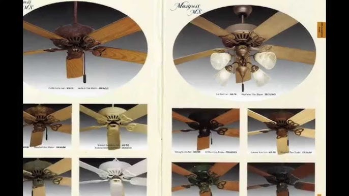 Regency Ceiling Fan Catalog From 1999