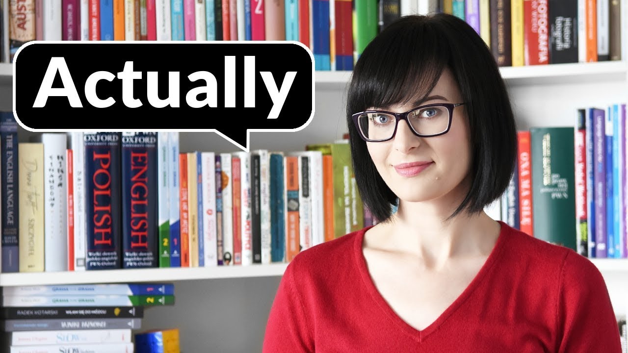 angielski online Actually – jak to się czyta? | Po Cudzemu #109