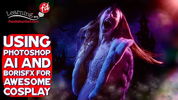 Vampire look with Photoshop AI and Boris FX