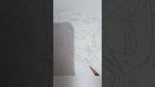 drawing girl name yae miko