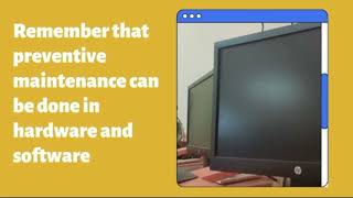 GRADE 10 ICT - PERFORMANCE TASK (PREVENTIVE MAINTENANCE) Wealth