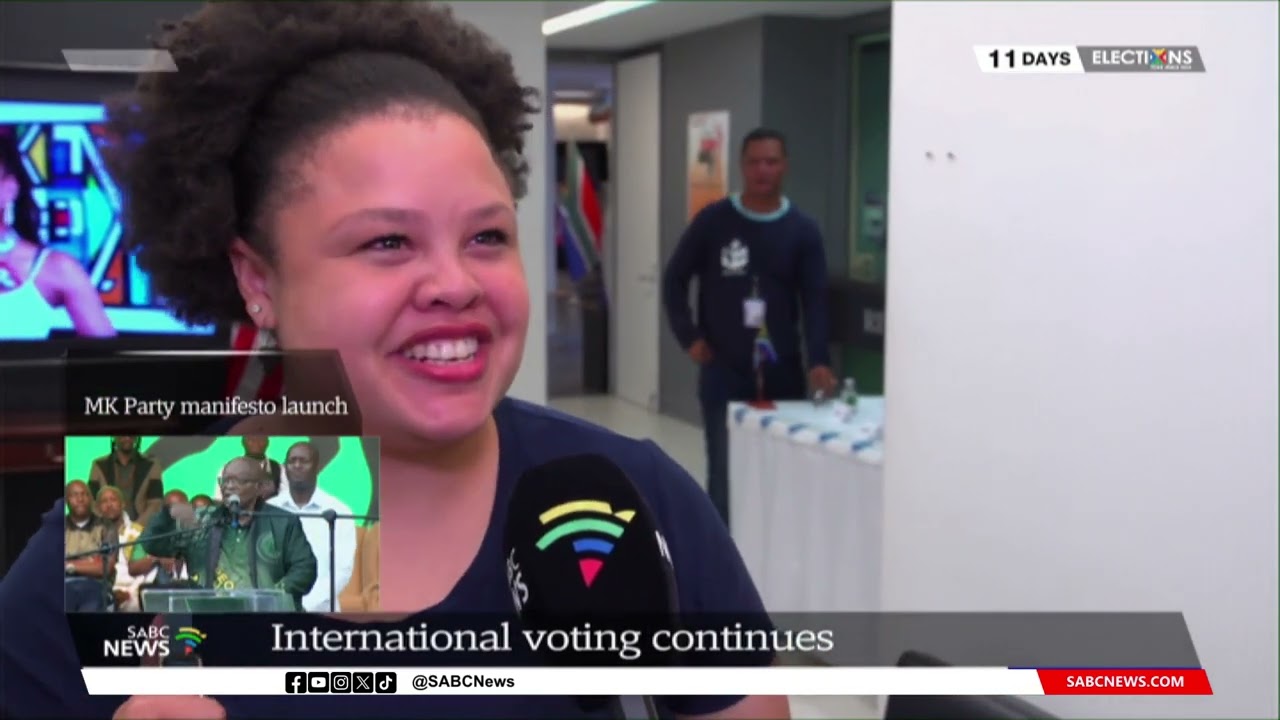 Voting Abroad | South Africans cast their votes in Ireland