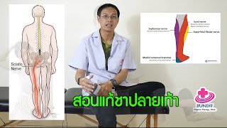 สอนวิธีแก้อาการชาปลายเท้า ฝ่าเท้า | ตอบคำถามกับบัณฑิต EP.41