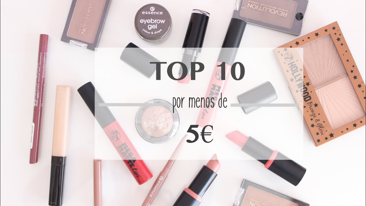 Top 10 productos por menos de 5 euros - Maquillaje Low Cost | styleandpaper
