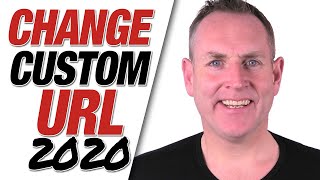 How To Change YouTube Custom URL 2020