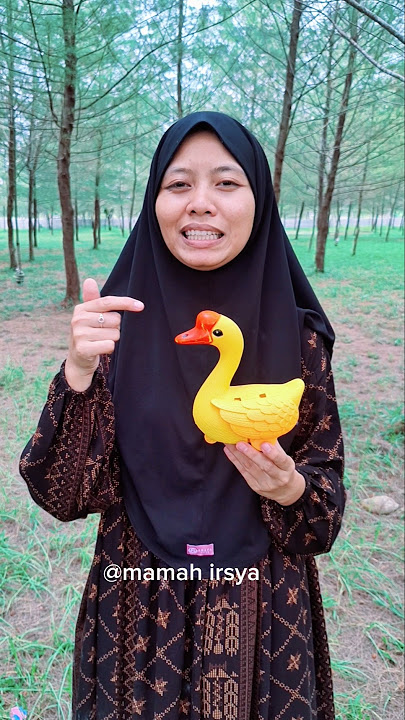 Mama nangis mau naek Bebek