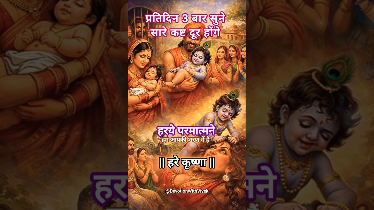 Powerful Krishna Mantra - 🕉️  KRISHNAYA VASUDEVAYA 