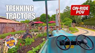 Drive a Tractor at Paultons Park! 🚜 | Trekking Tractors POV