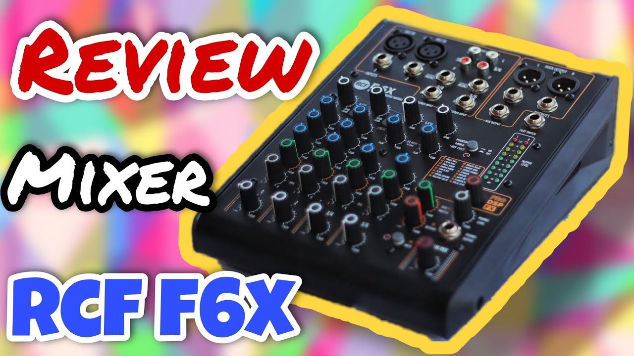 ReviewMixer Rcf F6X ตัวเล็กหัวใจโต YouTube