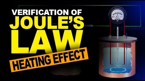 Heating Effect of Joule