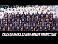2022 Chicago Bears 53 Man Roster Predictions; Depth Chart, Jack Sanborn, Teven Jenkins, and more