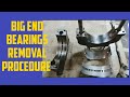 Big eng bearing removal -Diesel Generator unit overhaul series part 4- HIMSEN