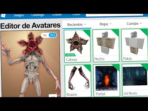 Creamos El Perfil Del Demogorgon En Roblox Rovi23 - roblox demogorgon shirt