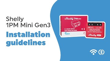 Shelly 1PM Mini Gen3 -  Installation video