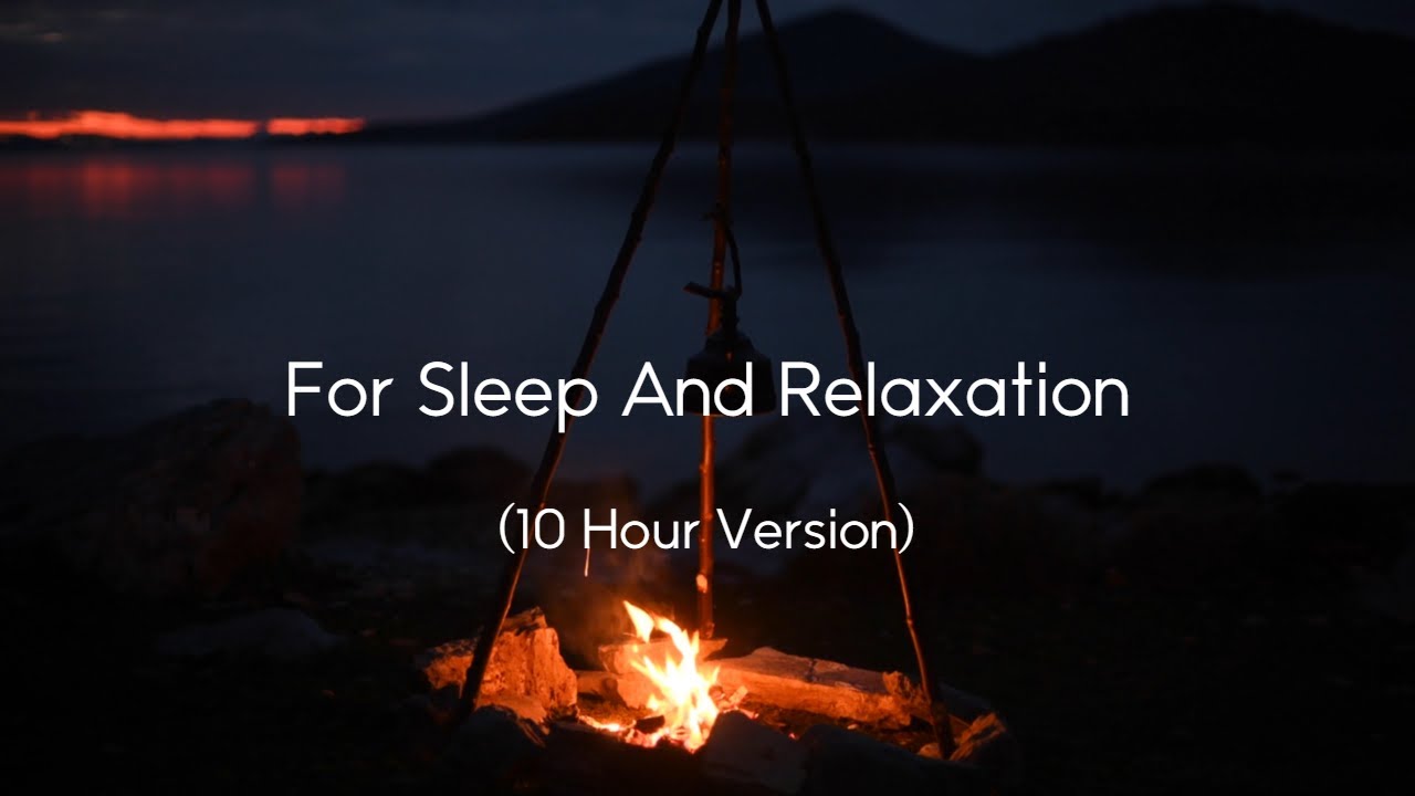 Campfire by the Lake – Real Nature Ambience for a Calm Break (10 Hours)