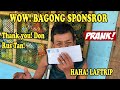 BIGATING SPONSOR PRANK | MAY PAKISS PA SA SOBRE! HAHA!