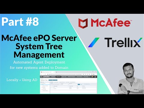 McAfee ePO System Tree Management