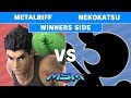 Smash Ultimate Tournament - MSM 175 Metalriff (Mac) vs Nekokatsu (G&amp;W) Winners Pools