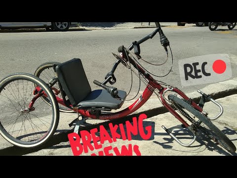 HANDBIKE Bicicleta para cadeirante....