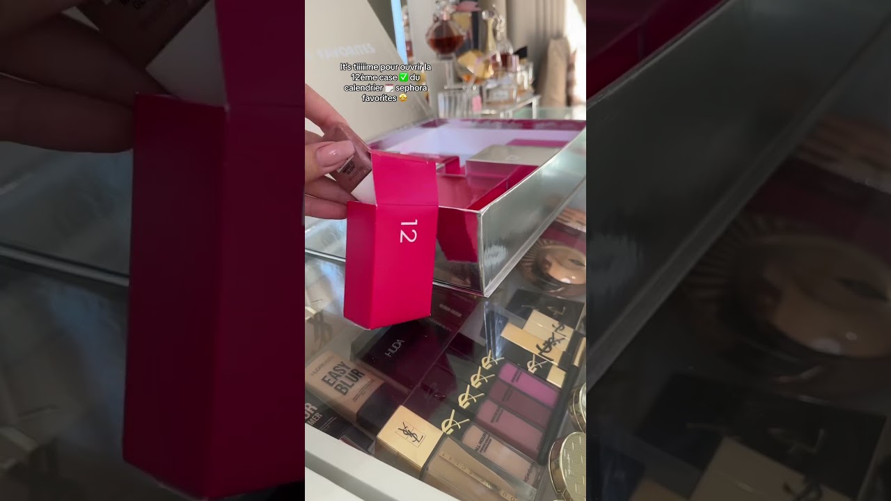 Ouverture calendrier sephora favorites 12ème case ✅ 