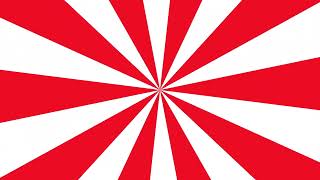 Red and White Sunburst | Copyright Free Background | Motion Graphic Background