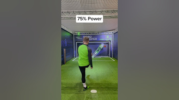 1-100% POWER CHALLENGE vs ROBOKEEPER! ⚽️🤖💥