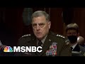 Gen. Milley: 'I Am Not Qualified To Determine The Mental Health Of The President'
